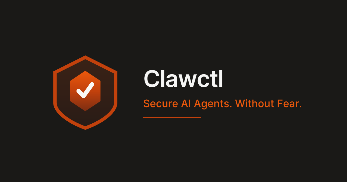 Clawctl screenshot 1